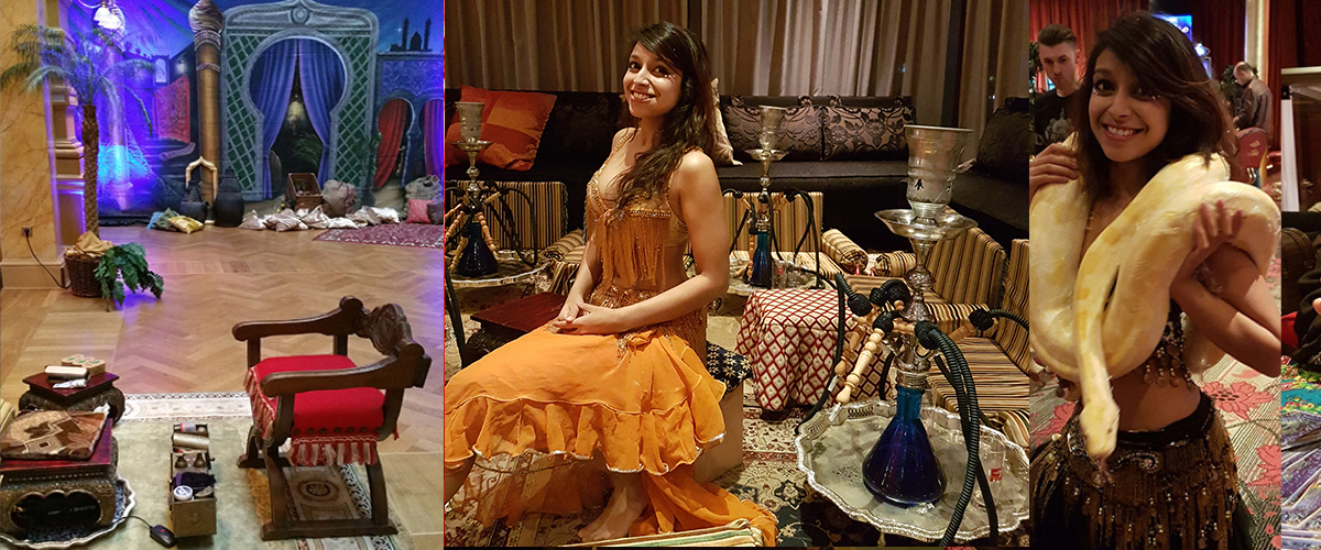 Een Feest geven met als Thema Arabian Nights