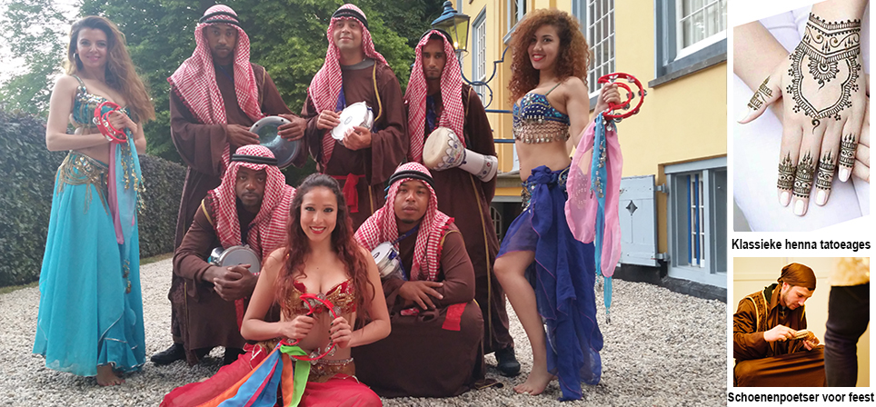 Een Feest geven met als Thema Arabian Nights